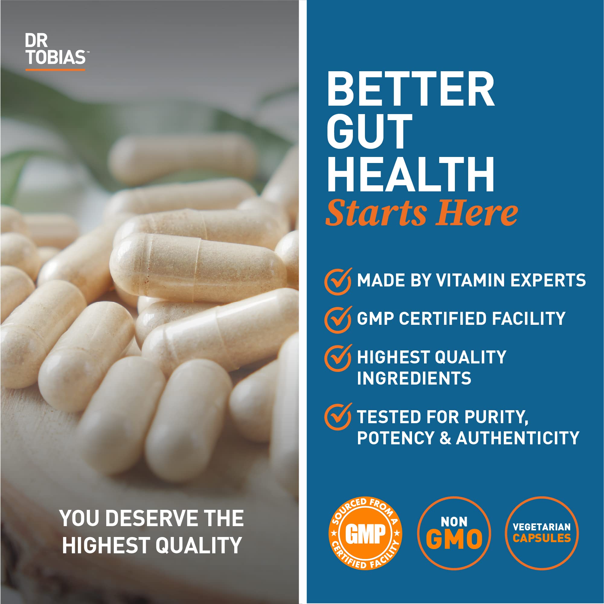 Dr. Tobias Deep Immune Probiotics & Prebiotics, 4.4 Billion CFU Probiotics for Women Dr. Tobias buy supplements canada