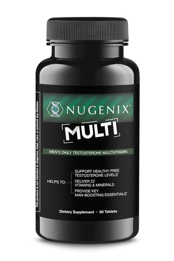 Nugenix Multivitamin for Men, Multivitamin and Support - 19 Vitamins and Minerals, Supports Free , Balance Cortisol, Promotes Nitric Oxide Production Nugenix buy supplements canada
