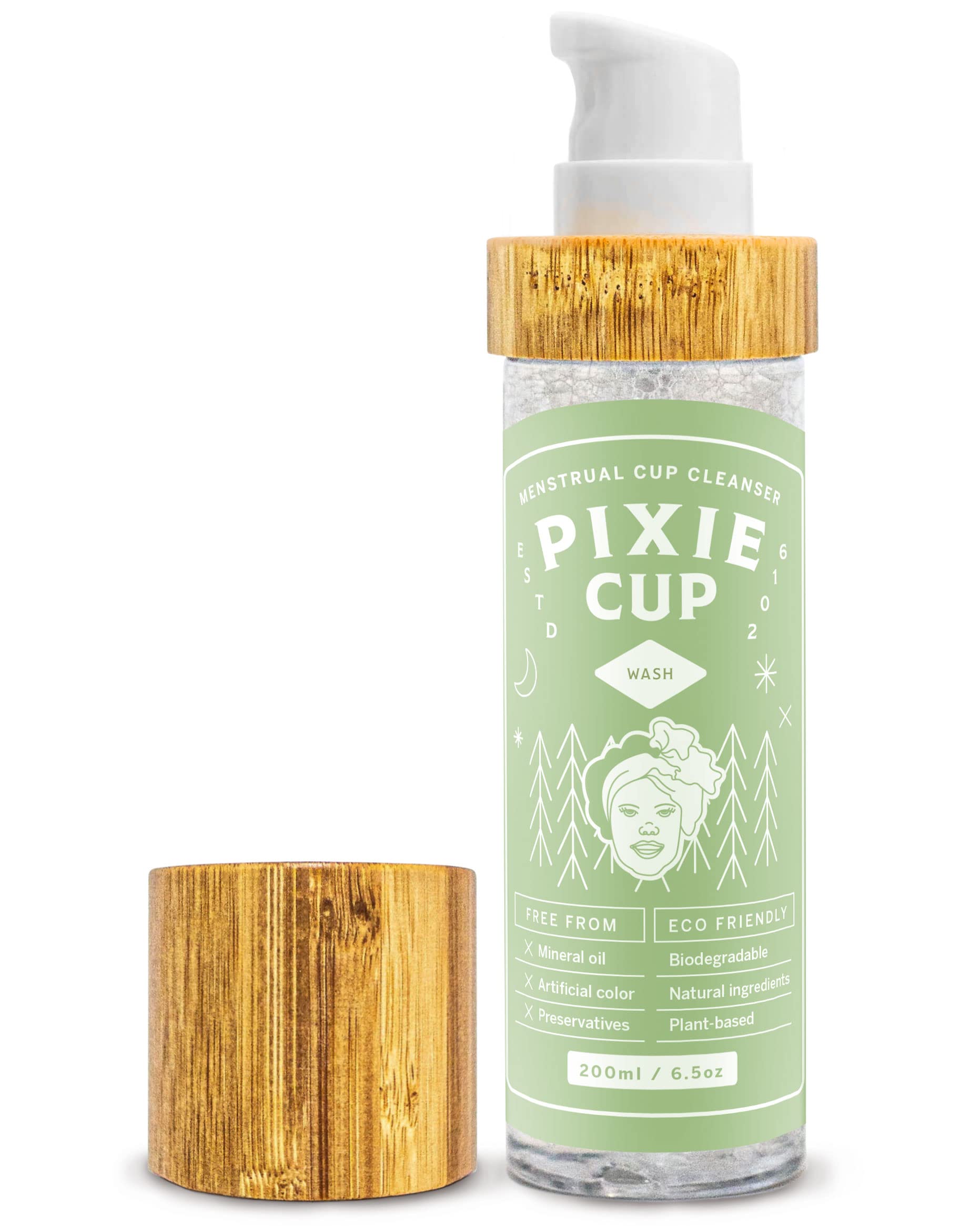 Pixie Menstrual Cup Cleaner Wash + Foaming Dispenser + More Wash in Bottle Than Any Other Brand Pixie Cup buy supplements canada
