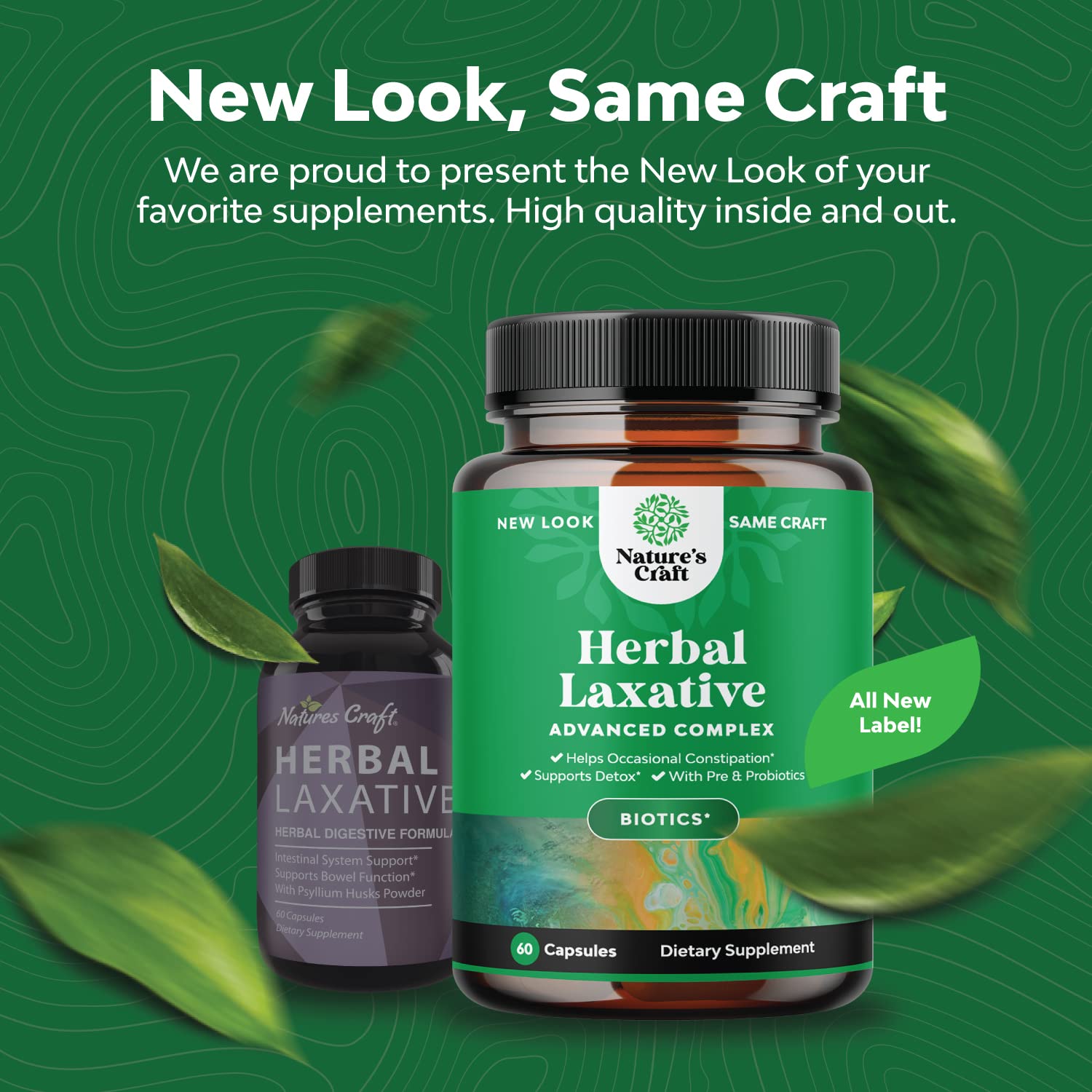 Herbal Laxative Capsules with Probiotics – Natural Laxative Pills to Cleanse Colon and Support Natures Craft buy supplements canada