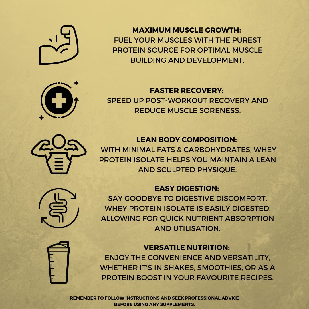 Valhalla's Champion 100% Whey Protein Isolate - 25G Protein per Serving - 30 Servings Valhalla's Champion buy supplements canada