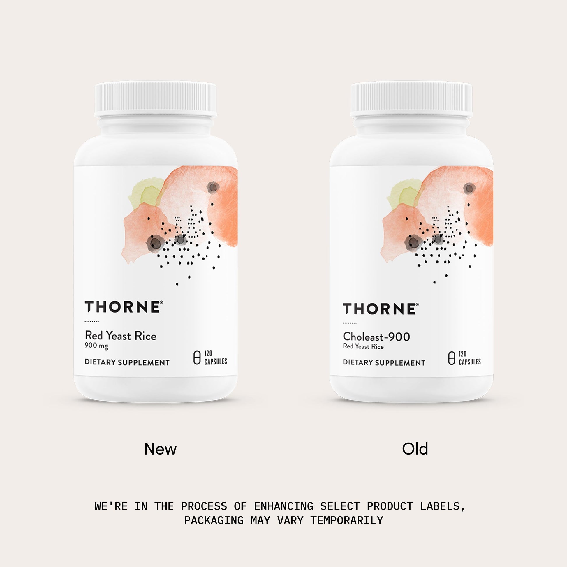 THORNE - Red Yeast Rice (Formerly Choleast-900) - Supports Healthy Cholesterol Levels Already in a Normal Range, Heart Health & Blood Pressure* - Gluten-Free, Dairy-Free - 120 Capsules THORNE buy supplements canada