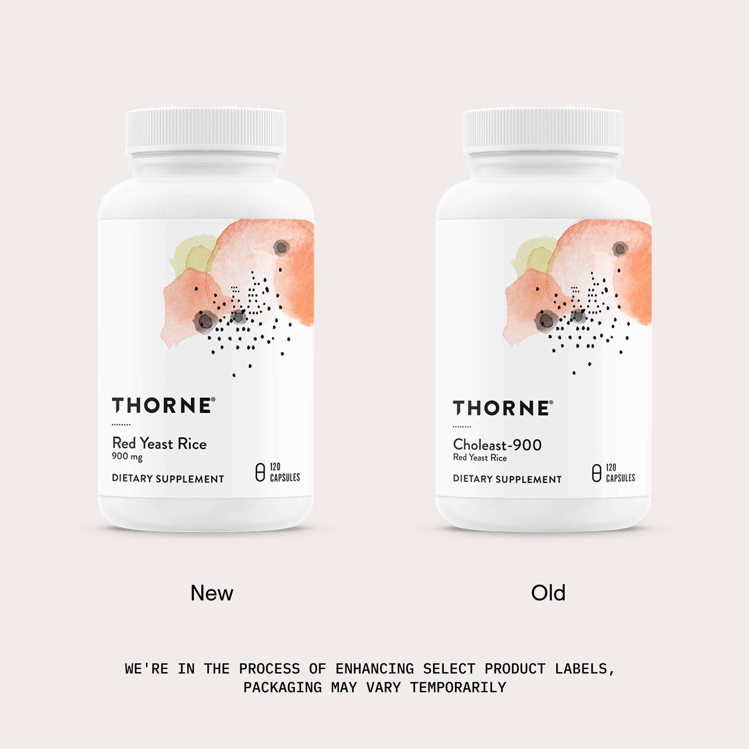 THORNE - Red Yeast Rice (Formerly Choleast-900) - Supports Healthy Cholesterol Levels Already in a Normal Range, Heart Health & Blood Pressure* - Gluten-Free, Dairy-Free - 120 Capsules THORNE buy supplements canada