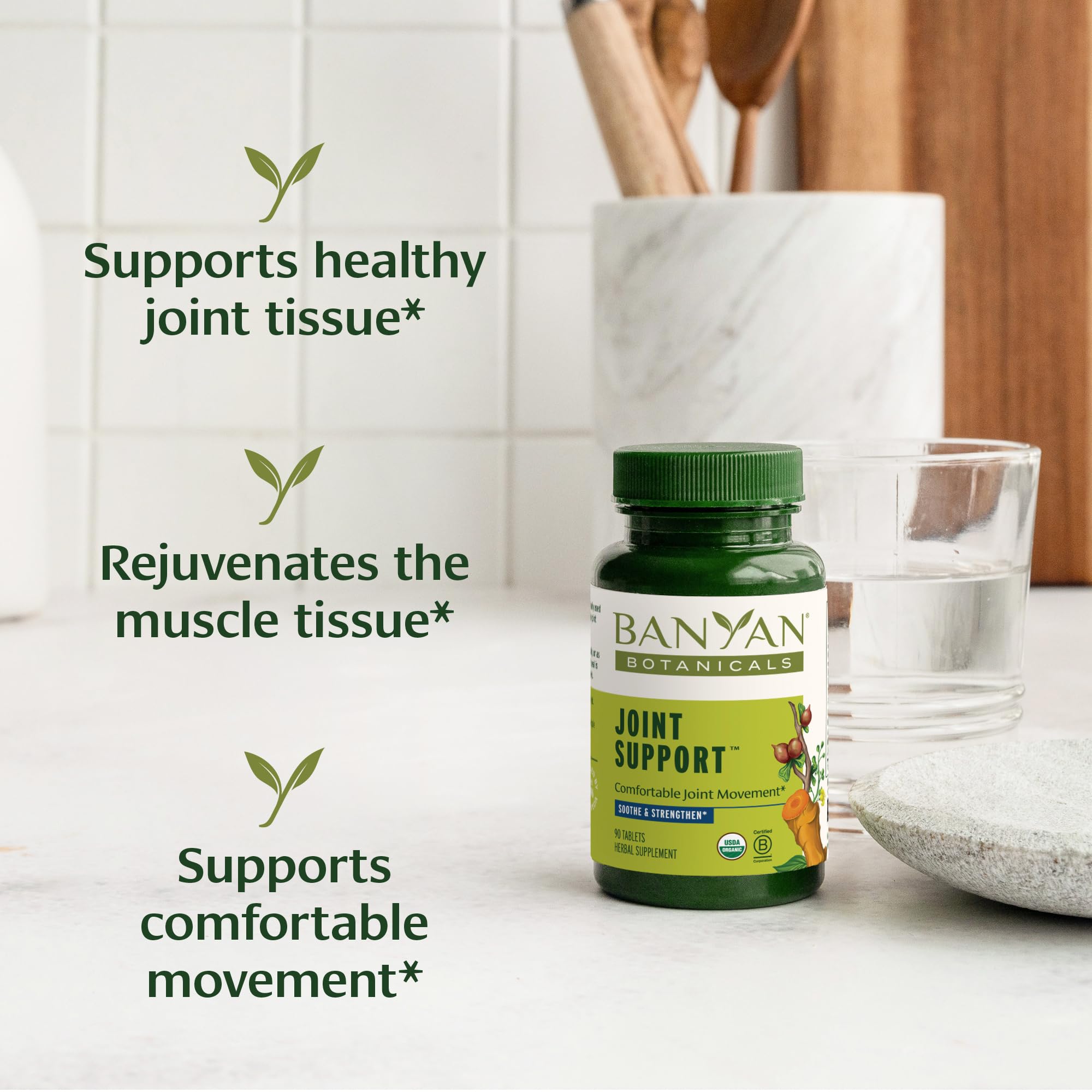 Banyan Botanicals Organic Joint Support–Advanced Mobility & Flexibility Supplement with Boswellia,Guggulu Resin & Turmeric–Natural Lubrication for Cartilage, Bones & Muscles-90 Tablets-USDA Organic Banyan Botanicals buy supplements canada