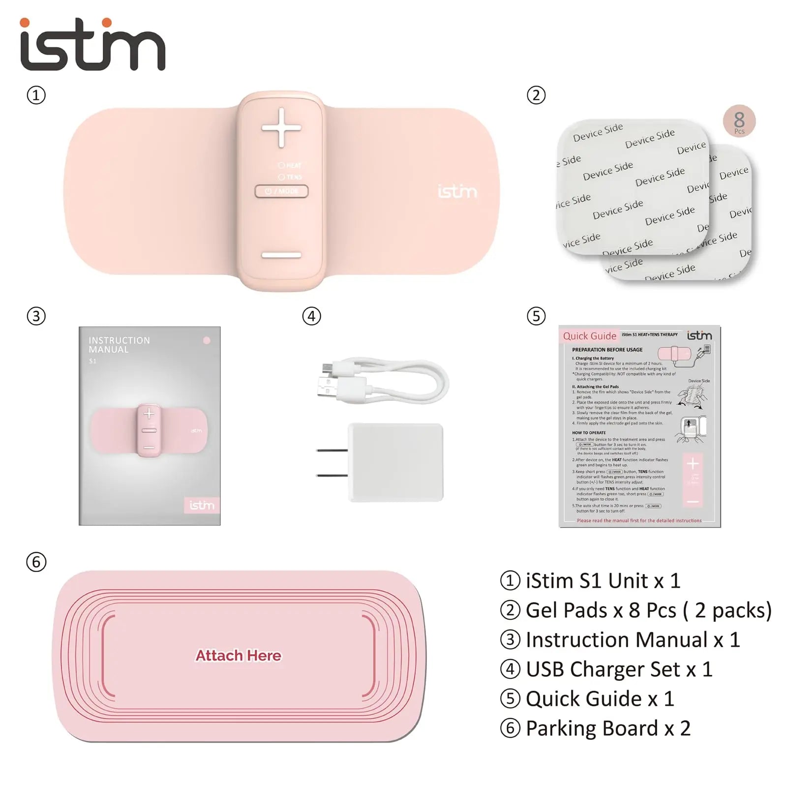 iStim S1 Wireless TENS Unit for Menstrual Relief – Period Pain Relief Device for Period Cramps and Back Pain, TENS Machine with Heat, Rechargeable Drug-Free TENS Massager with Japanese Gel Pads iSTIM buy supplements canada