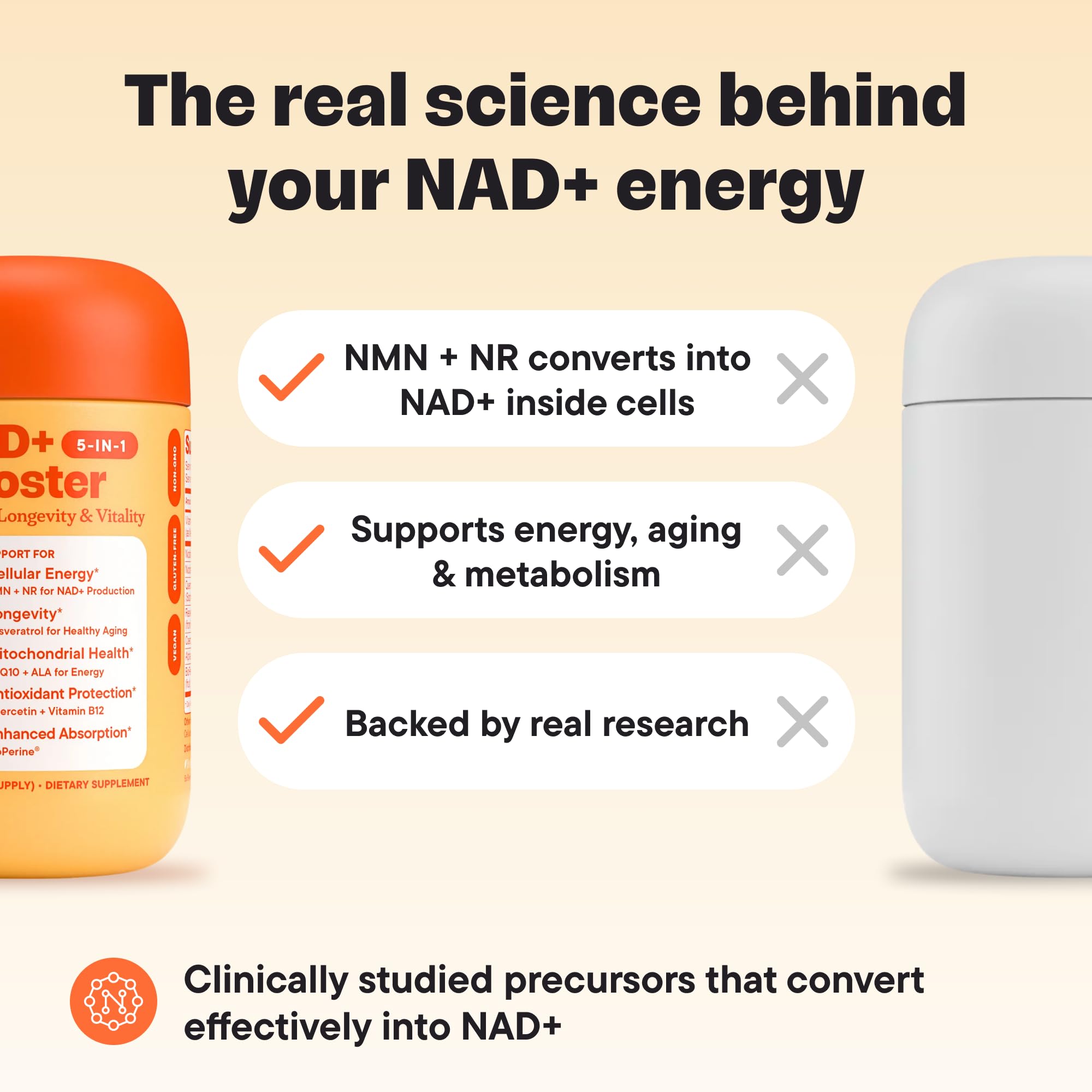 VitalForm NAD+ Supplement with NMN & Nicotinamide Riboside (NR) – Advanced Cellular Energy & Healthy Aging Complex – with Resveratrol, CoQ10, Quercetin & BioPerine – 60 Vegan Capsules VitalForm buy supplements canada