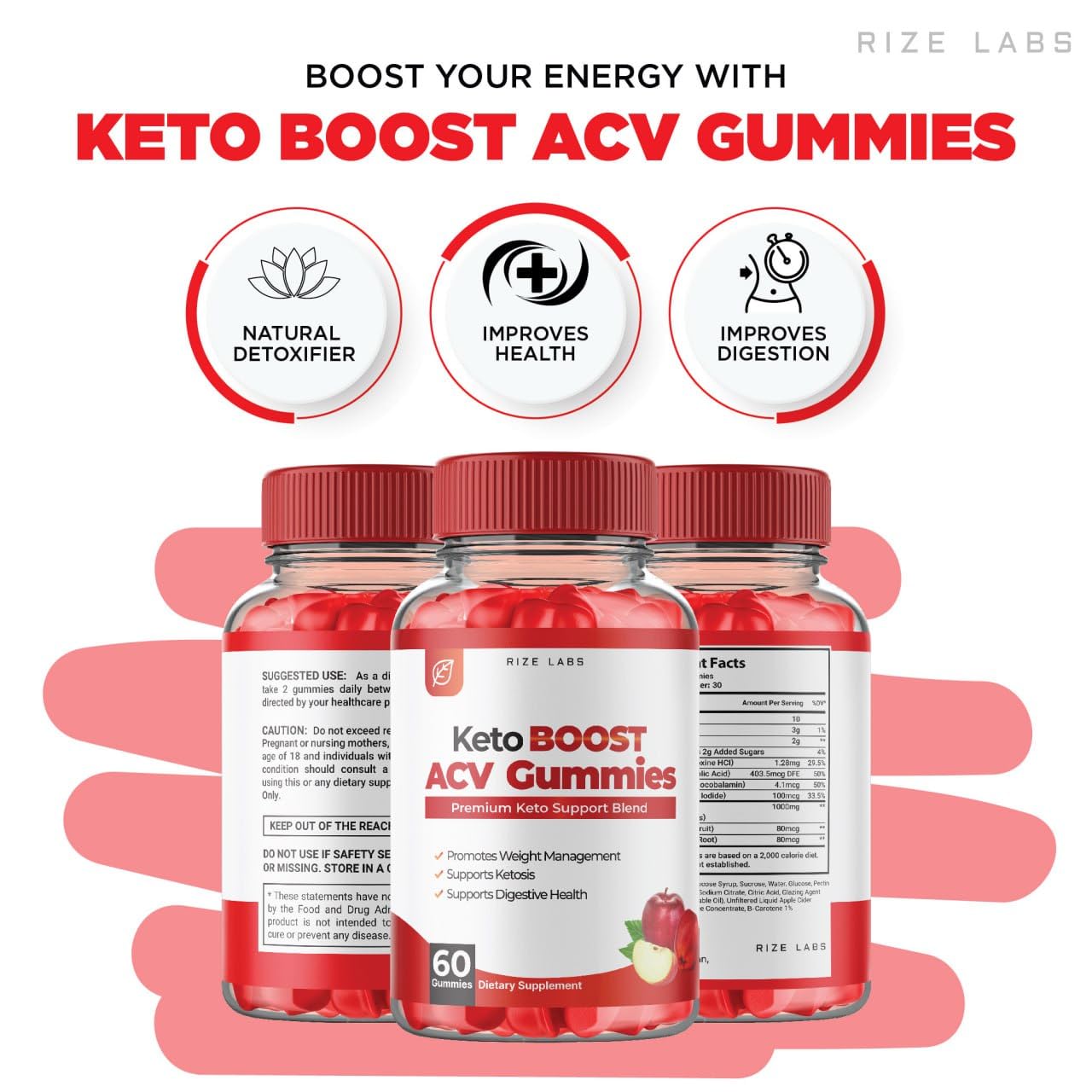 (2 Pack) Keto Boost ACV Gummies - Keto Boost ACV Gummies for Advanced Weight Loss rize labs buy supplements canada