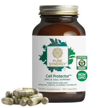 PURE SYNERGY Cell Protector | Cellular Health Supplement | Cell and Immune Support with Selenium and Organic Cruciferous Vegetables | for Healthy Aging & Detoxification (120 Capsules) PURE SYNERGY buy supplements canada