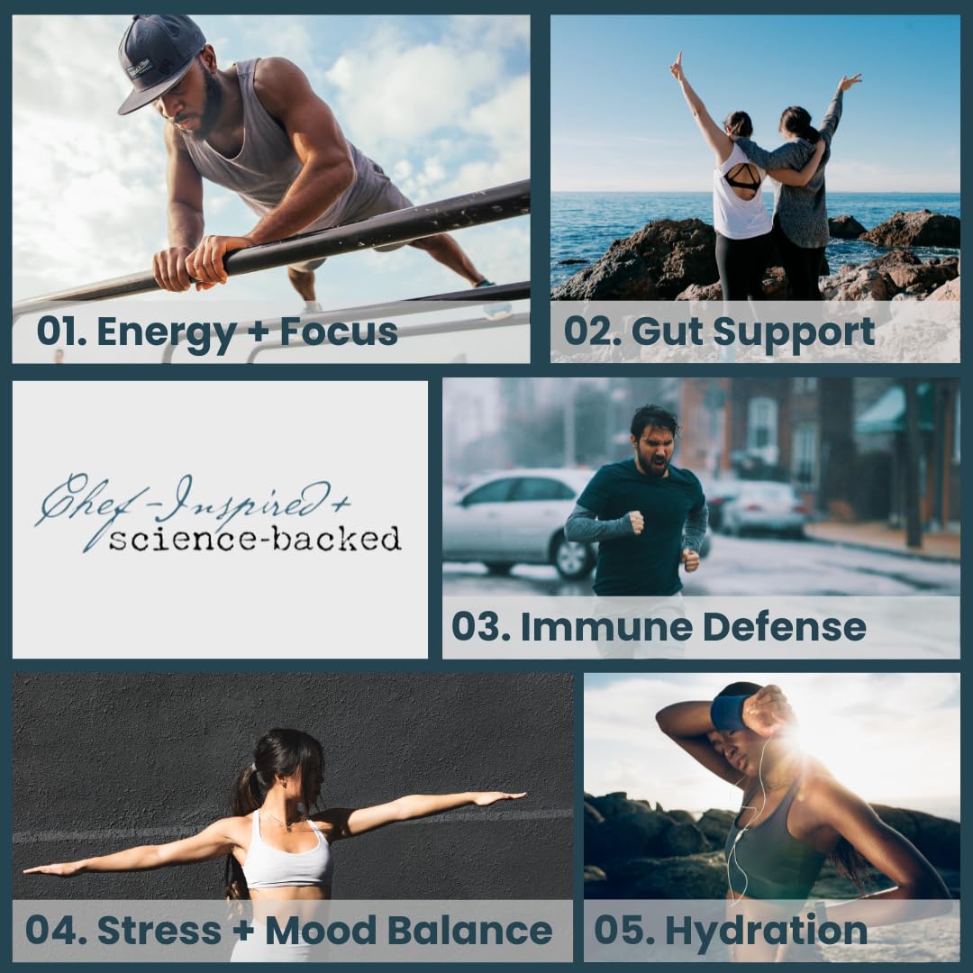 ELYXaR Daily Superfood Complex - Supplement Powder - 60+ Vitamins, Minerals, Wholefood-Sourced Ingredients, Stress Adaptogens, Pro & Prebiotics, Digestive Enzymes, & Electrolytes - 30 Servings apotheka superfoods buy supplements canada