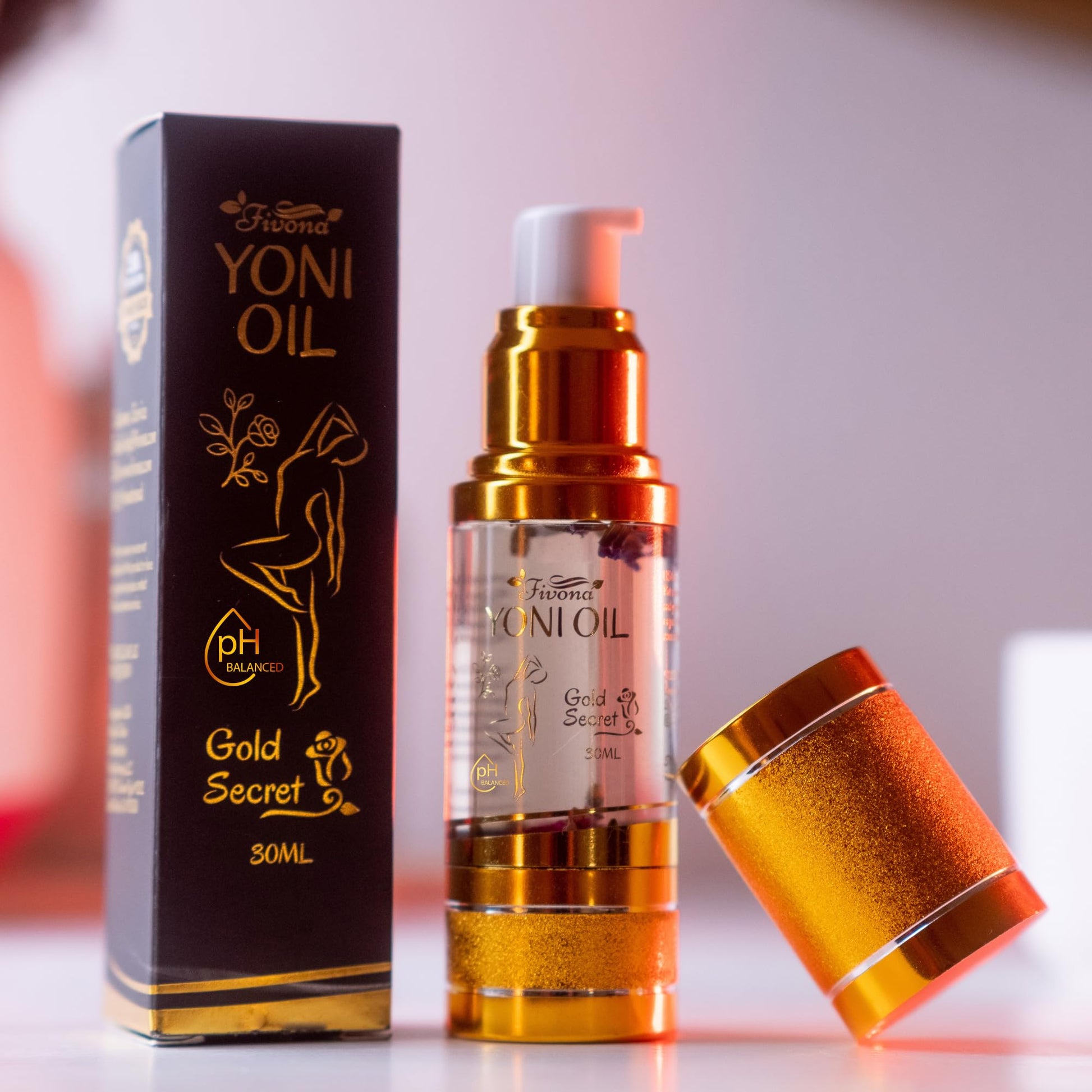Fivona 4-in-1 Feminine Care Kit, Yoni Oil, Yoni Soap, Yoni Steaming Pot and Red Premium V Steam Herbs FIVONA buy supplements canada