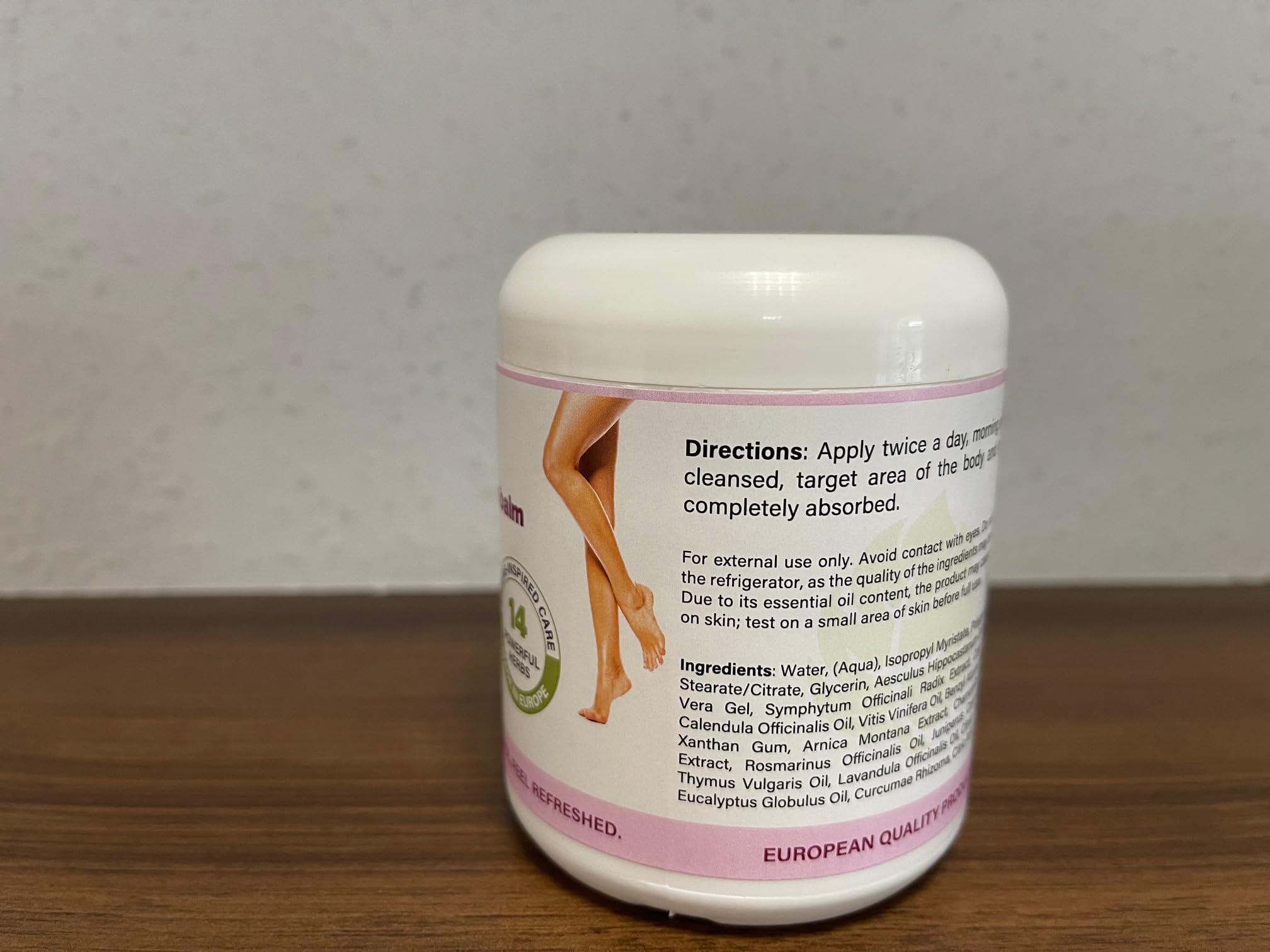 Hill Vital Natural Solutions HillVital Herbal Leg Care Balm with Horse Chestnut – Lightweight Botanical Cream for Daily Skin Care & Massage, Non-Greasy Formula for Legs & Body, 250 ml Hill Vital Natural Solutions buy supplements canada