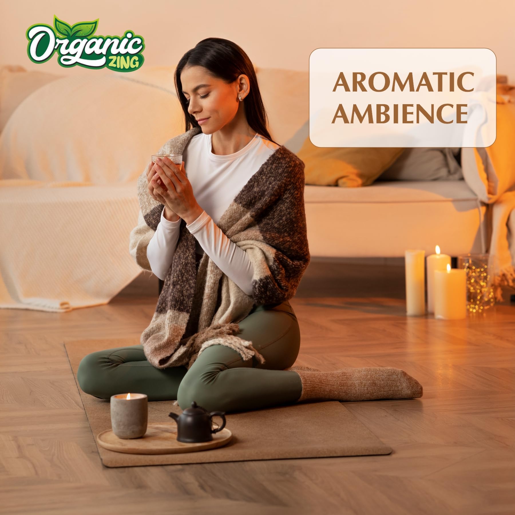 Organic Zing Cinnamon Aroma & Diffuser Oil for DIY Candle & Soap Making - Oil - 30 ml ORGANIC ZING buy supplements canada