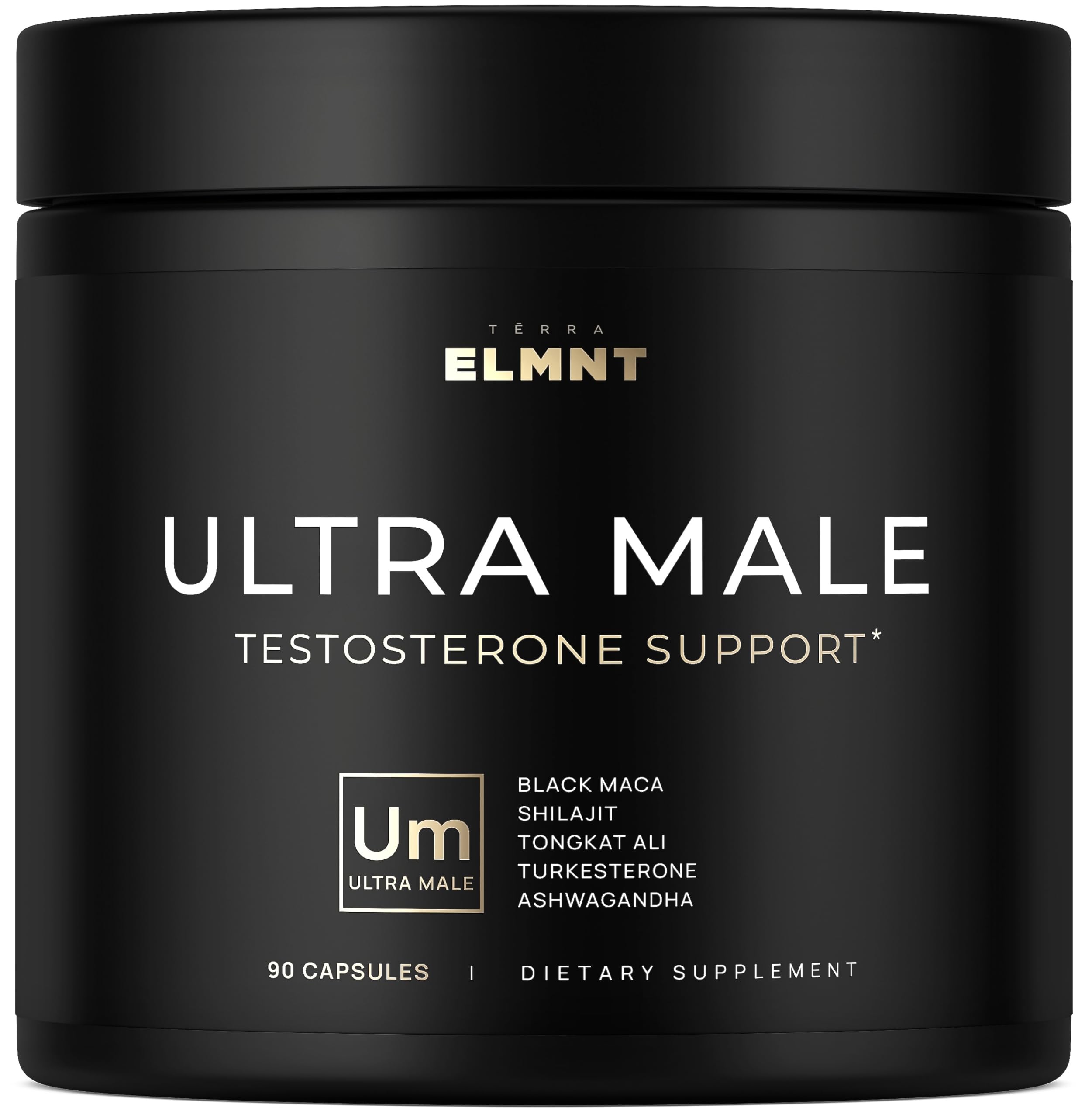 ULTRA MALE® Premium for Men w. 100:1 Shilajit, 40:1 Black Maca, Ashwagandha 25%, Tongkat Ali 10% - Clinical Strength Male Enhancing Supplement for Men Health Libido+ TERRA ELMNT buy supplements canada