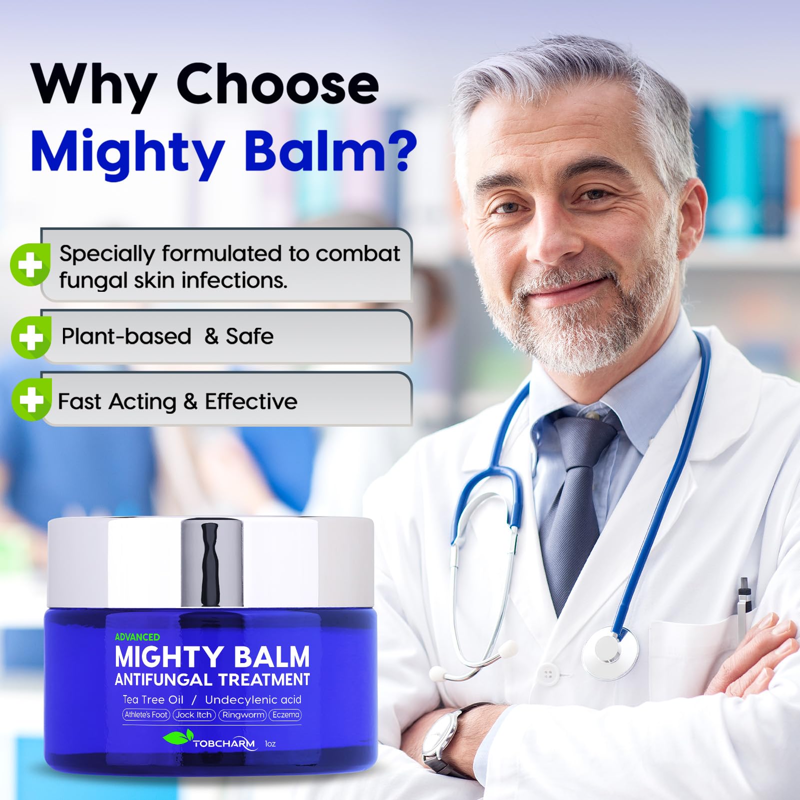Tobcharm Antifungal Cream, Antifungal Cream for Skin, Ringworm Treatment for Humans Tobcharm buy supplements canada