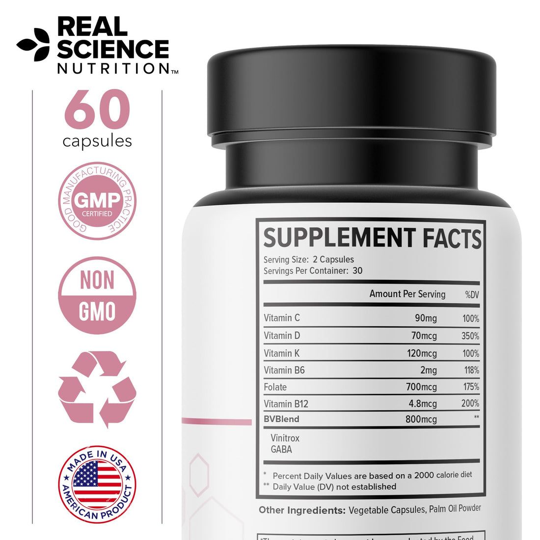 Real Science Nutrition Offers Bacterial VaginX Miracle - Nitric Oxide Enhanced Formulated Real Science Nutrition buy supplements canada