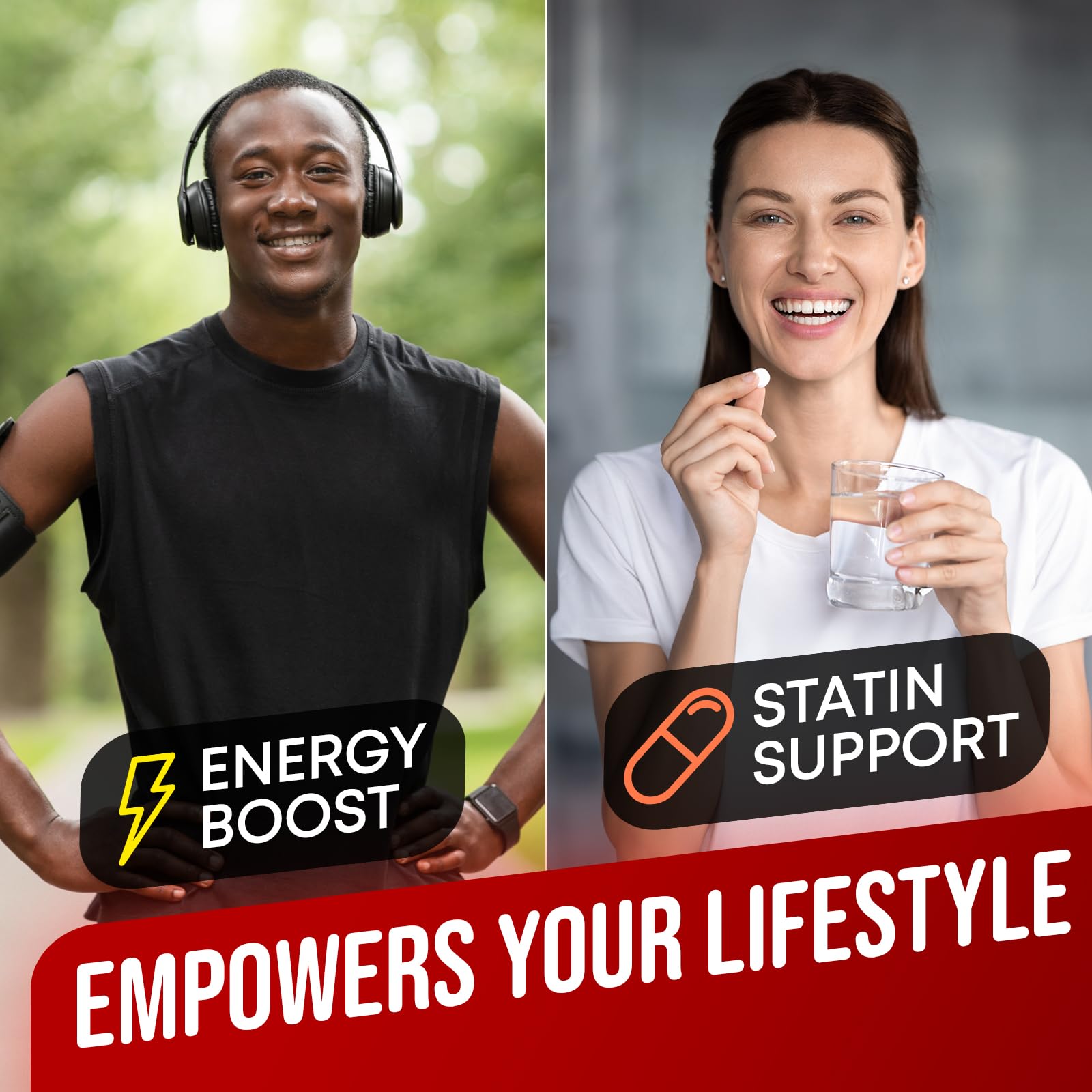JOYLI Nutrition 2 Pack CoQ10 500mg - High Absorption Coenzyme Q10 Supplement - Co Q 10 for Energy & Vitality - Alternative to CoQ10 400mg & 300mg - 240 Softgels JOYLI Nutrition buy supplements canada