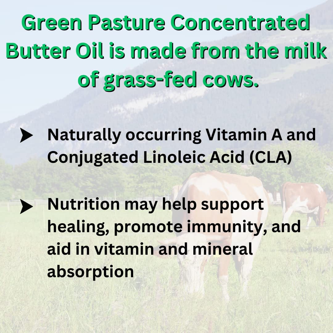 Green Pasture Fermented Cod Liver Oil & Butter Oil Blend - Wild Alaska Cod, Vitamins A & D, Omega-3-6-9, MSC Certified, 120 Capsules Green Pasture buy supplements canada