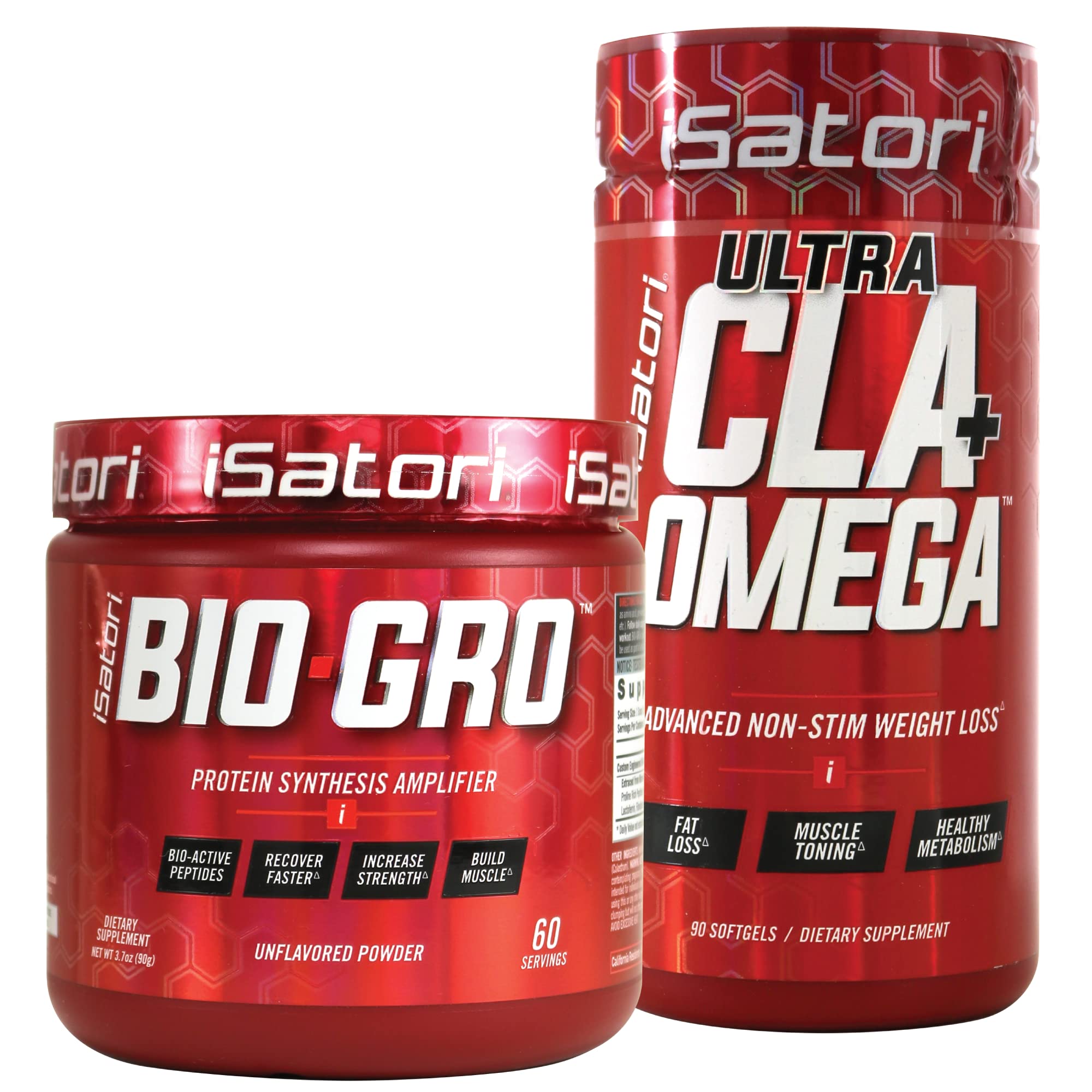 iSatori Bio-GRO Protein Synthesis Amplifier - Unflavored (60 Servings) & iSatori Ultra CLA iSatori buy supplements canada