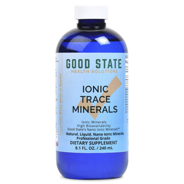 Good State Liquid Ionic Trace Minerals (96 servings at 125 mg - 8 fl oz) Good State buy supplements canada