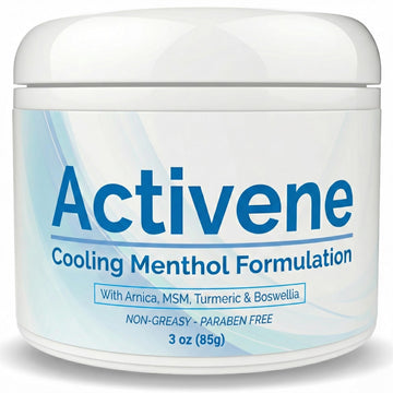 Activene Pain Relief Cream - Anti Inflammatory formulation with Powerful Arnica, Menthol & MSM for Joints, Tendons & Muscles. Chosen by Sufferers of Arthritis, Knee, Shoulder, Neck, Back & Other Pains Activene buy supplements canada