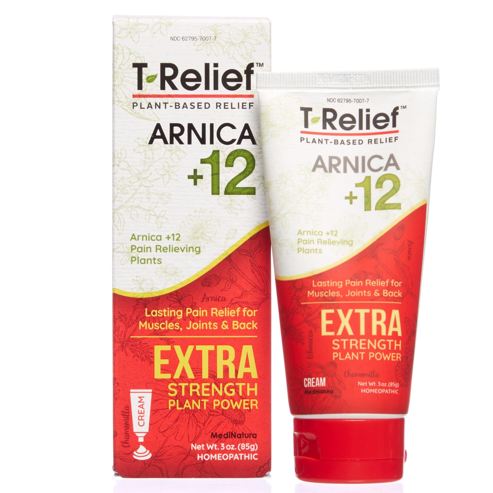 MediNatura T-Relief Extra Strength Pain Relief Arnica +12 Plant-Based Pain Relievers 100ct Tablets T-Relief Extra Strength Pain Relief 3oz Cream Bundle MediNatura buy supplements canada