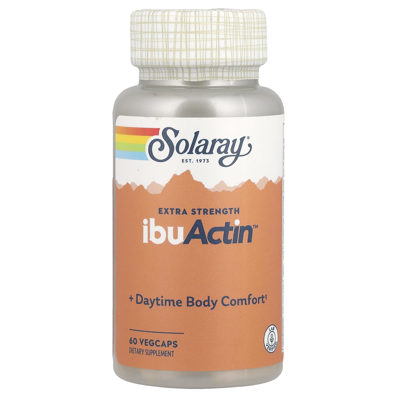 SOLARAY Ibuactin - Turmeric and Ginger Supplement for Men and Women, Body Comfort Supplement, Turmeric & Ginger Capsules - 60 Count VegCaps SOLARAY buy supplements canada