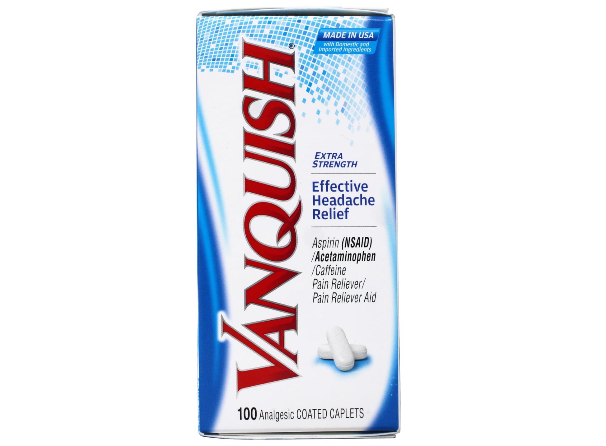 Vanquish Pain Reliever, 100 Count (Pack of 2) Vanquish buy supplements canada