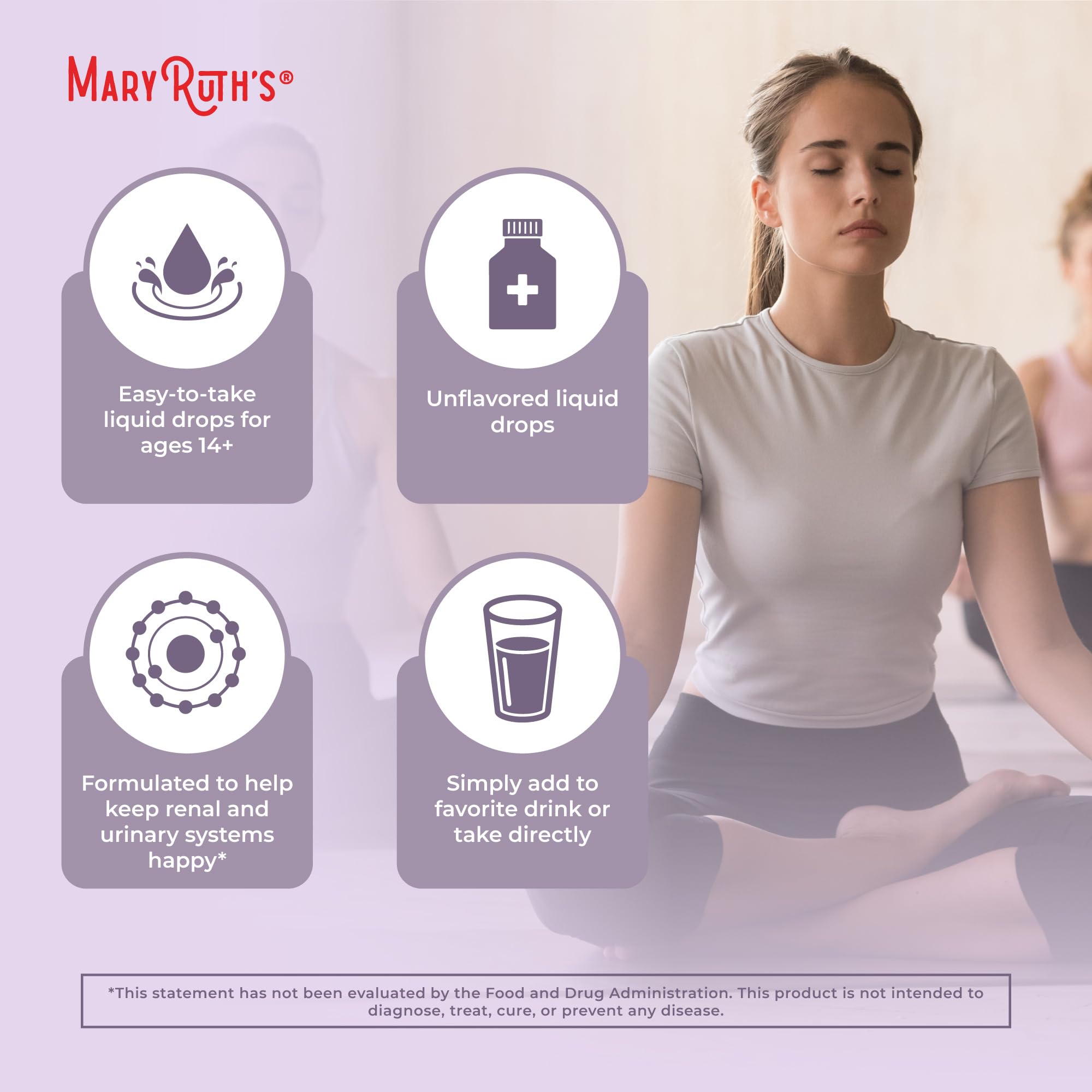 MaryRuth Organics Herbal Supplement Drops | Support Renal & Urinary Systems | Juniper Berry | Cleavers | Dandelion | Hawthorn | Horsetail & Chanca Piedra | Vegan | Non-GMO | 1 Fl Oz MARYRUTH'S buy supplements canada