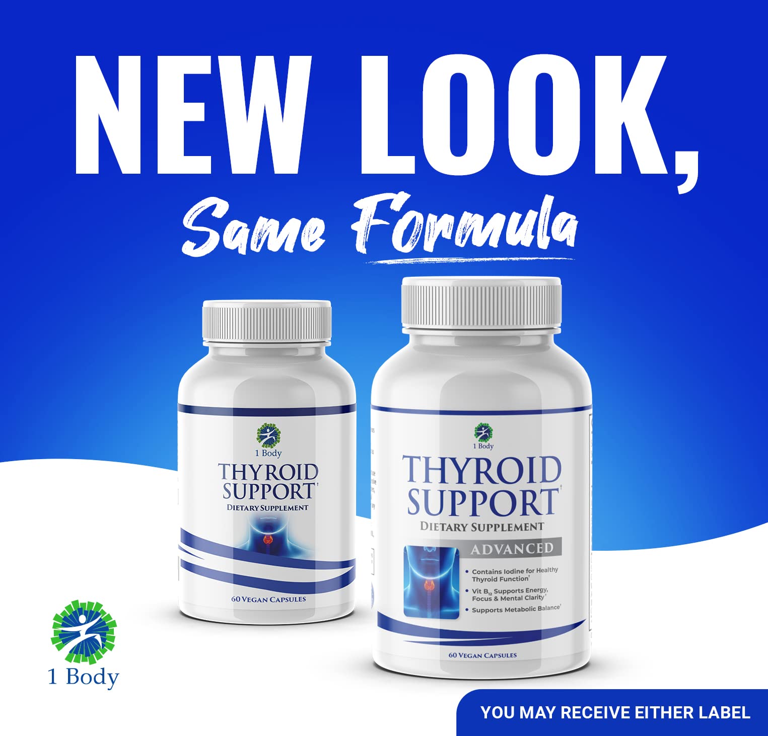 Thyroid Support Supplement for Women and Men - 3 Pack 90 Days 1 Body buy supplements canada