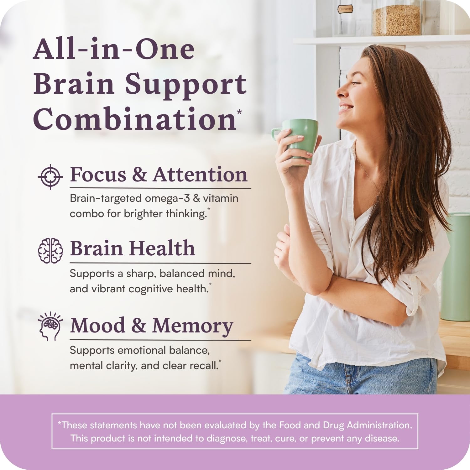 Accentrate110 - Focus Supplement - Methylated Vitamin B Complex with Omega 3 Fatty Acid Supplement - L-Methylfolate, Vitamin B12, P-5-P, Riboflavin, VIT D, – 60 Softgels (1 Month Supply) Accentrate buy supplements canada