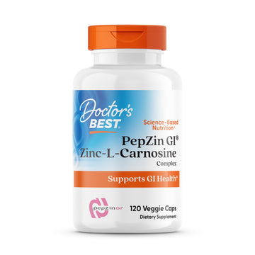 Doctor's Best PepZin GI, Zinc-L-Carnosine Complex for Men & Women - Zinc Carnosine Supplement Caps for Gut Health, Digestive Support, & Stomach Comfort Doctor's BEST buy supplements canada