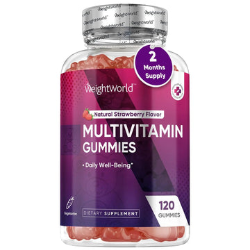 WeightWorld Adult Multivitamin Gummies for Women & Men of All Age - Halal-Suitable with Key Ingredients Like Vitamin A, C, D3, B6, B12 & Biotin WeightWorld buy supplements canada