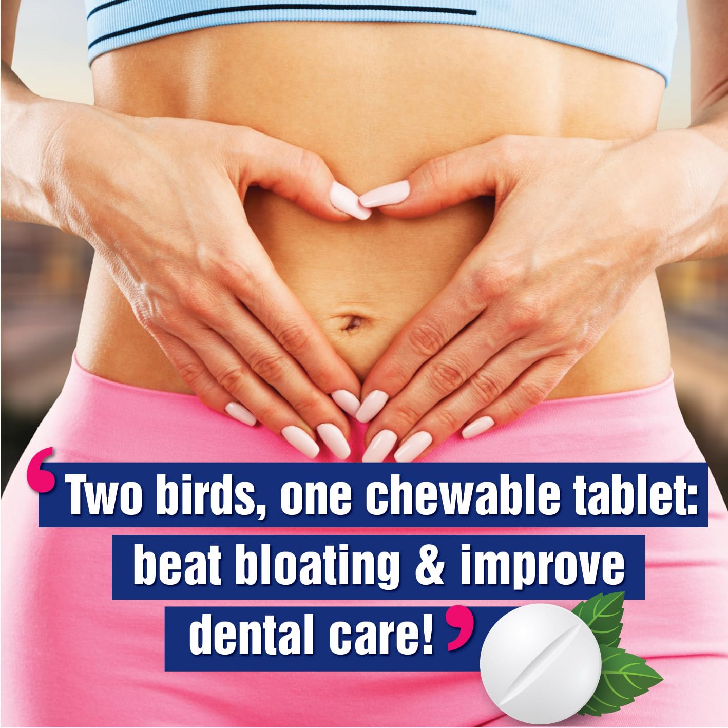 Probiotiv Chewable Probiotics for Daily Bloating w/ 5 Billion CFU – “Two-in-One Combo” Probiotiv buy supplements canada