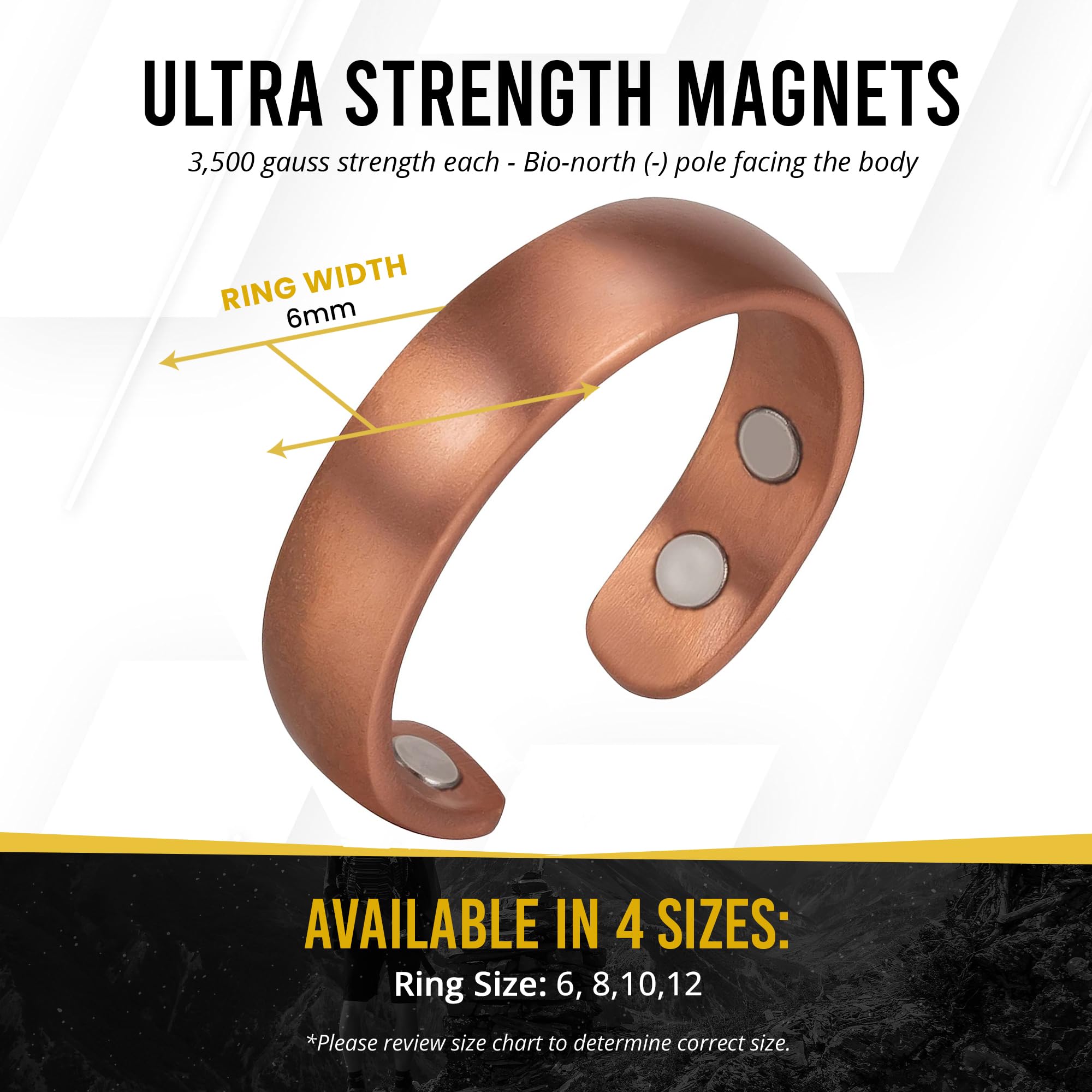 MagnetRX® Magnetic Copper Ring – Elegant Magnetic Rings – Copper Rings for Women & Men MagnetRX buy supplements canada