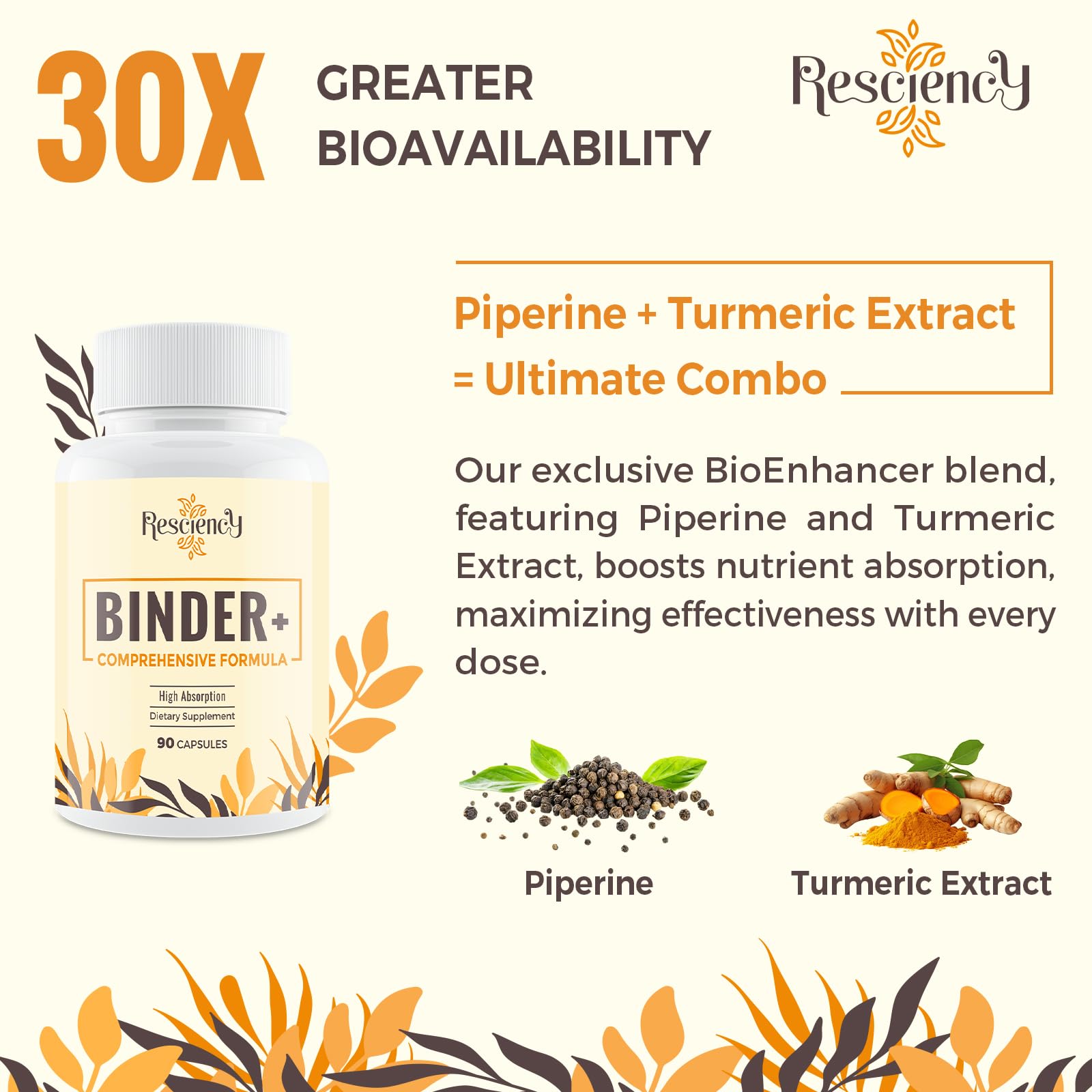 Resciency Detox Binder Supplement – Activated Charcoal, Zeolite, Bentonite Clay, Milk Thistle, Proprietary Blends - Liver & Gut, Max Absorption, 90 Vegan Capsules Resciency buy supplements canada