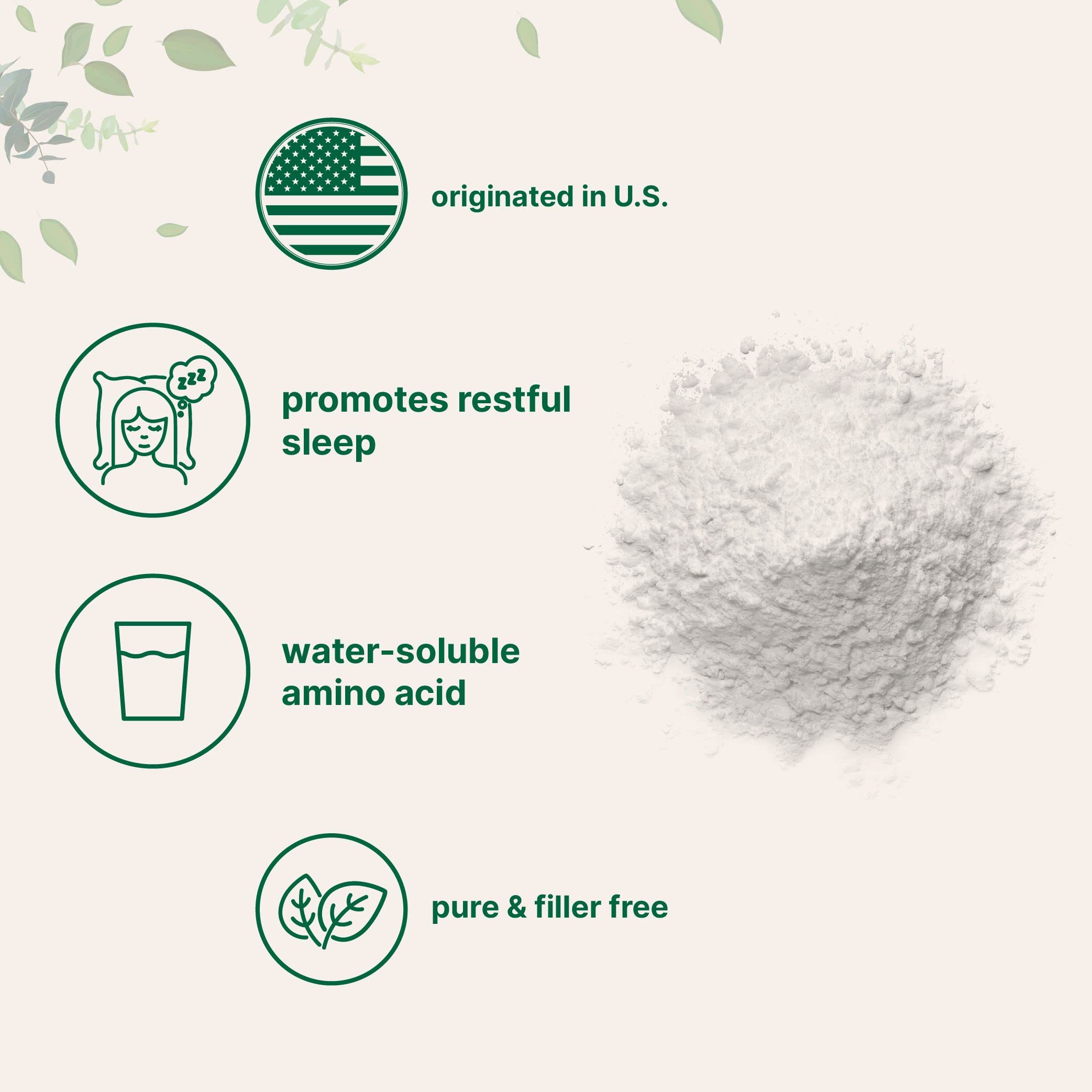 Micro Ingredients Glycine Powder, 1KG (2.2 Pounds), Glycine 1000mg Per Serving, Water Soluble and Products of USA Micro Ingredients buy supplements canada