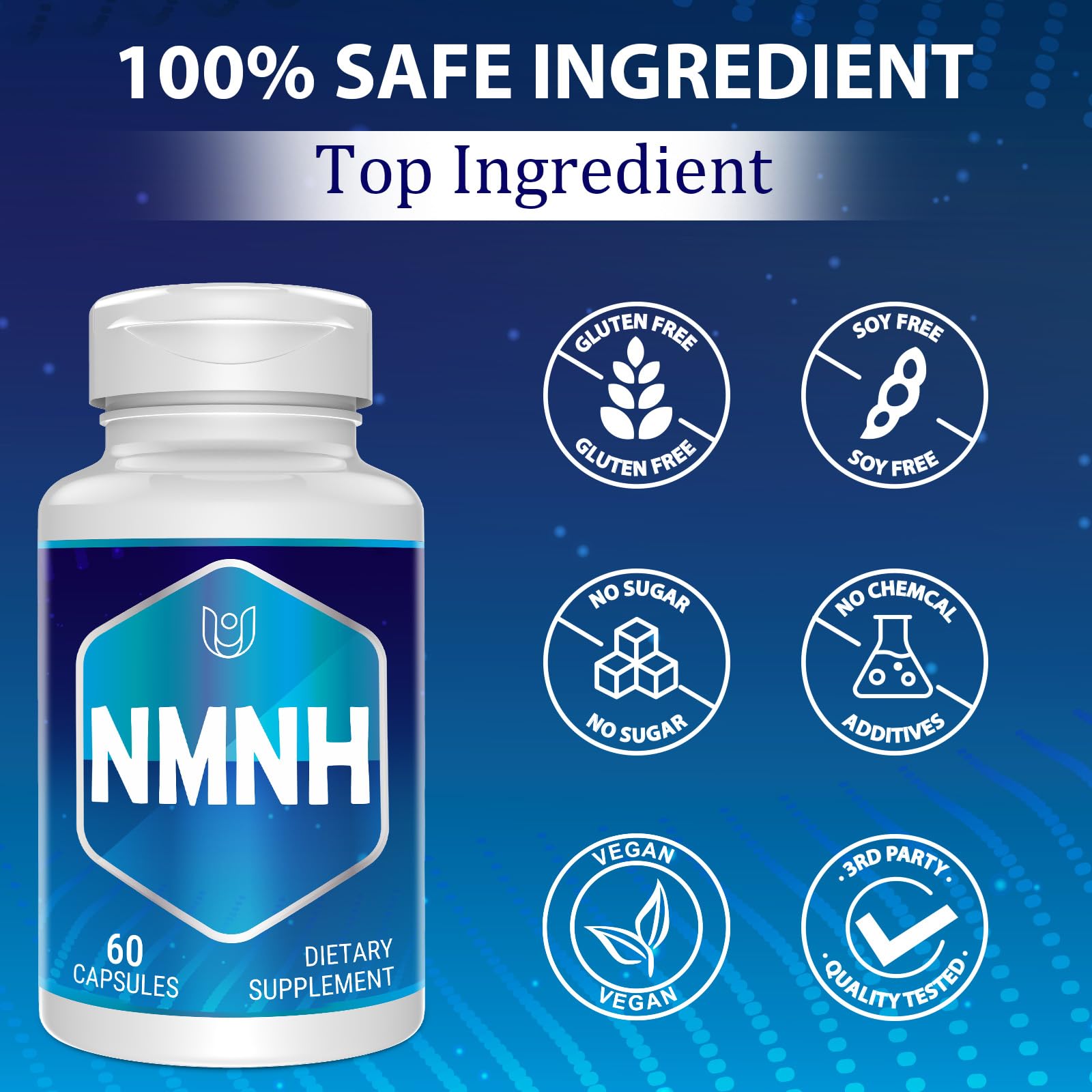 NMNH (Dihydronicotinamide Mononucleotide), NAD Supplement to Boost NAD+ Levels as We Age (May Be More Effective Than Nicotinamide Riboside), NMNH Supplement for Anti-Aging, 60 Capsules (60 Servings) Ucessuyy buy supplements canada
