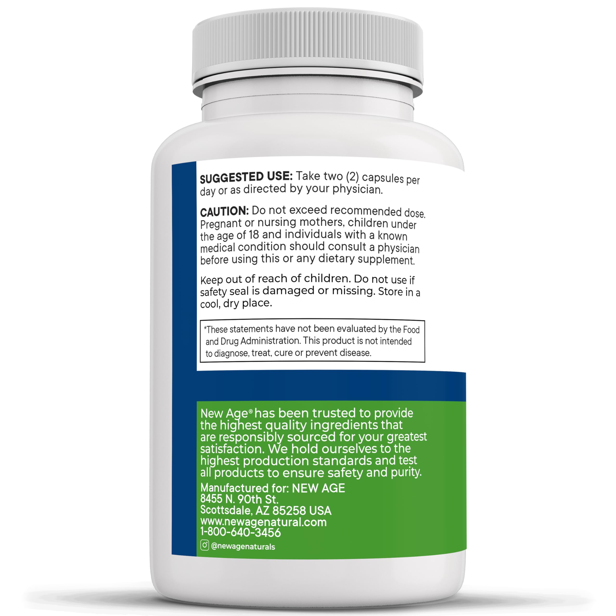 NEW AGE AREDS 2 Eye Vitamins - Lutein, Zeaxanthin, Bilberry, Astaxanthin Mineral Vision Supplement - 180 Count NEW AGE buy supplements canada