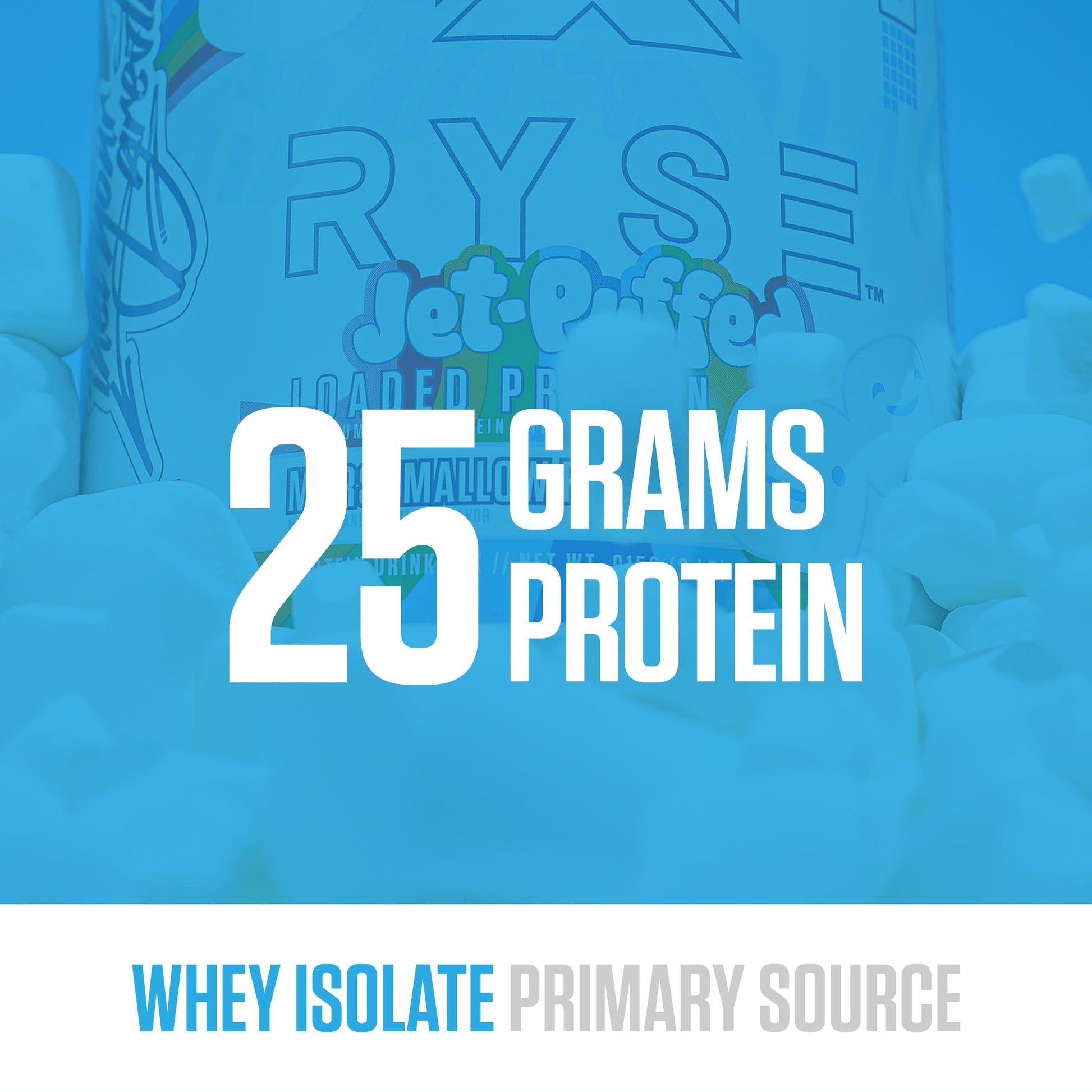 RYSE Loaded Protein Powder - Jet-Puffed Marshmallow - 25g Whey Protein Isolate & Concentrate with Prebiotic Fiber & MCTs - Low Carb, Low Sugar, Digestive-Friendly - 27 Servings / 2 lb Tub RYSE Up Supplements buy supplements canada