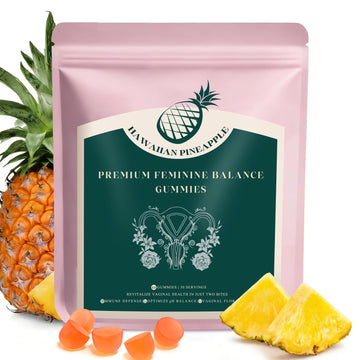 KLKIT Premium Feminine Balance Gummies, Pineapple Vaginal Probiotics for Women, pH Balance Feminine Gummies for Immune Support, Vegan & Gluten Free, 60 Count (30 Servings) KLKIT buy supplements canada