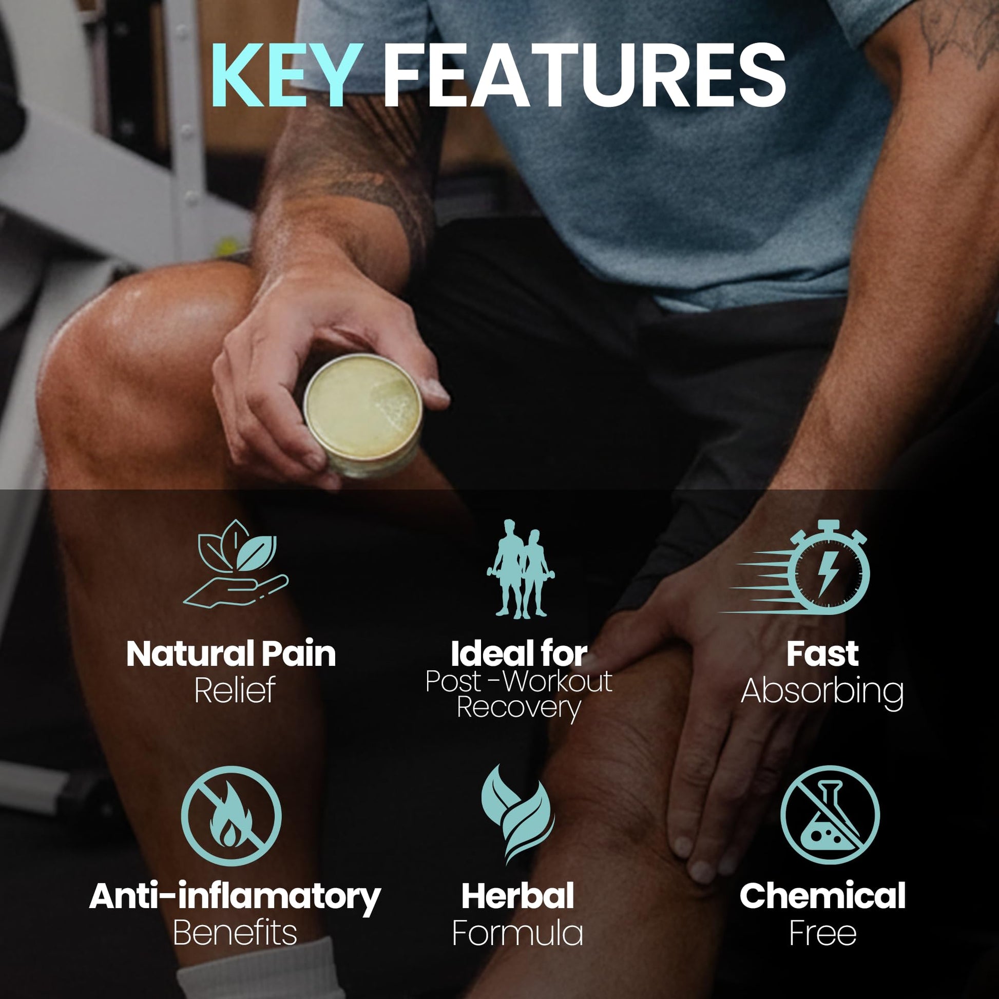 UNDRBUDR Post-Activity Recovery Muscle Rub Salve with Arnica, Comfrey & Essential Oils- Balm for Muscle Soreness, Joint Discomfort & Post-Workout Recovery, Natural Formula for Active Lifestyles (3 oz) UNDRBUDR buy supplements canada