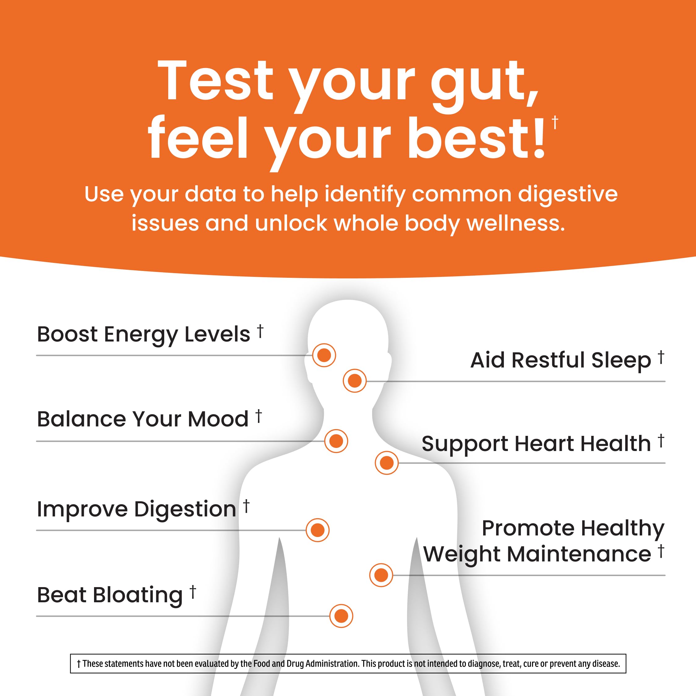 Ombre Gut Health Test Kit - Probiotic Recommender at Home Test for Women & Men - Detailed Custom Gut Microbiome Analysis for Digestive, Immune and Mental Health with Food Suggestions Ombre buy supplements canada