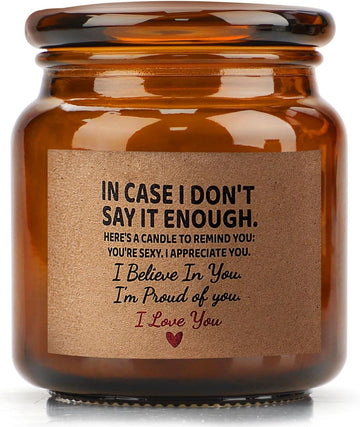 Candle Amber Moss Scented, Valentines Day Gifts for Her Girlfriend Wife, Romantic Anniversary YINUO LIGHT buy supplements canada