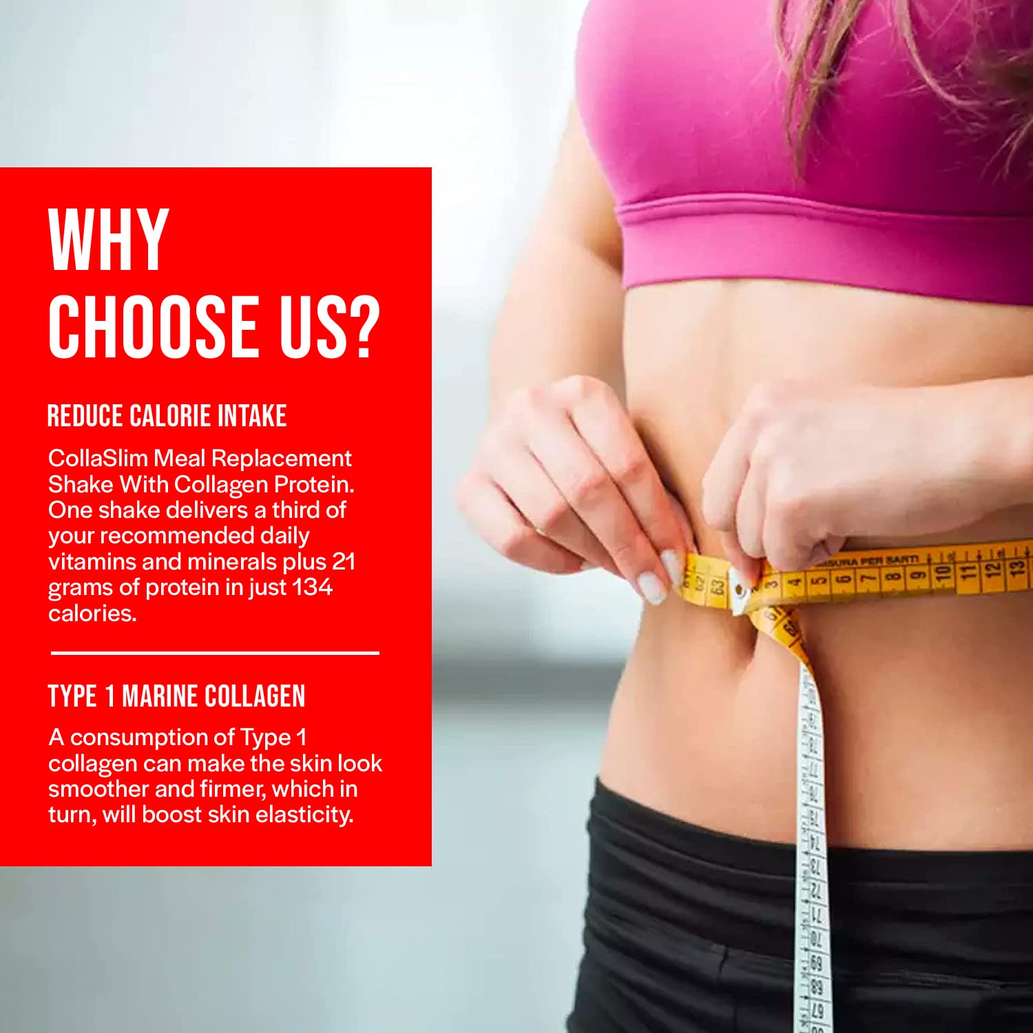 CollaSlim, Meal Replacement Shake with Added Collagen, Vitamins and Minerals, 800g So Body Co buy supplements canada