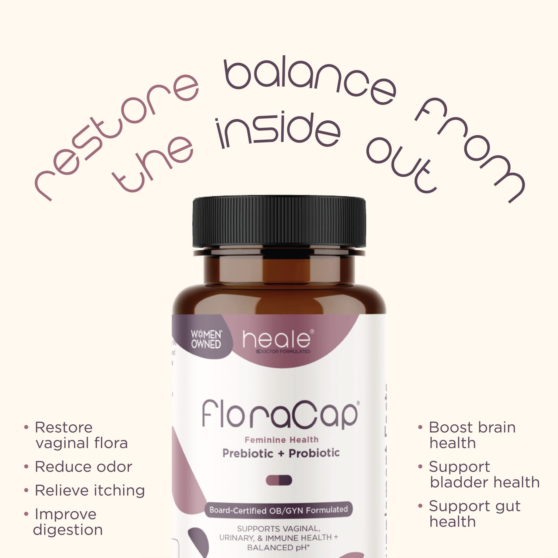 BoriCap and FloraCap BV Blasting Bundle for Balanced pH BoriCap buy supplements canada