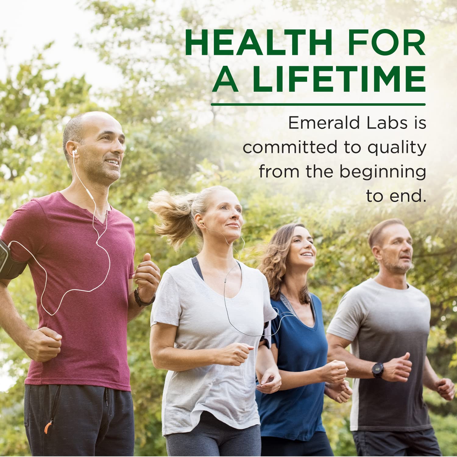 EMERALD LABS B-Healthy - Vegan Vitamin B Complex - Includes Methylated Folic Acid & Full Spectrum B Vitamins - Supports Immune, Brain & Heart Health EMERALD LABS buy supplements canada
