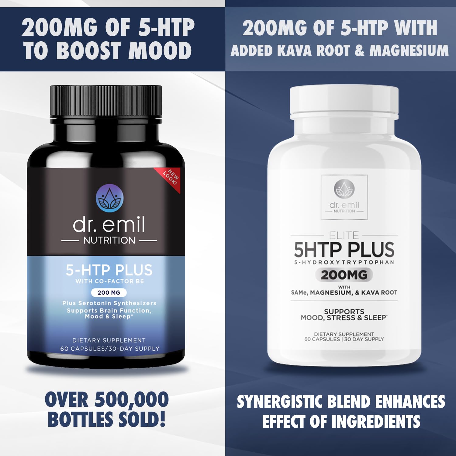 200 MG 5-HTP Elite with Kava Root Extract, Magnesium & SAM-e to Maintain Normal DR EMIL NUTRITION buy supplements canada