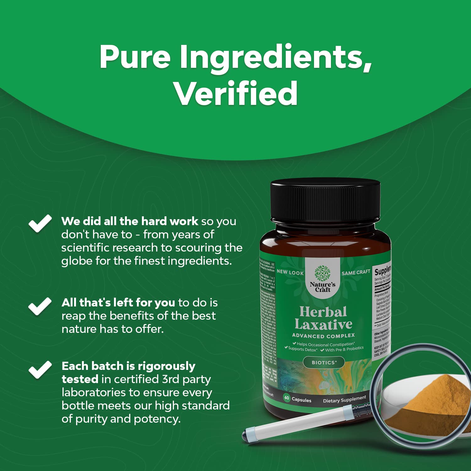 Herbal Laxative Capsules with Probiotics – Natural Laxative Pills to Cleanse Colon and Support Natures Craft buy supplements canada