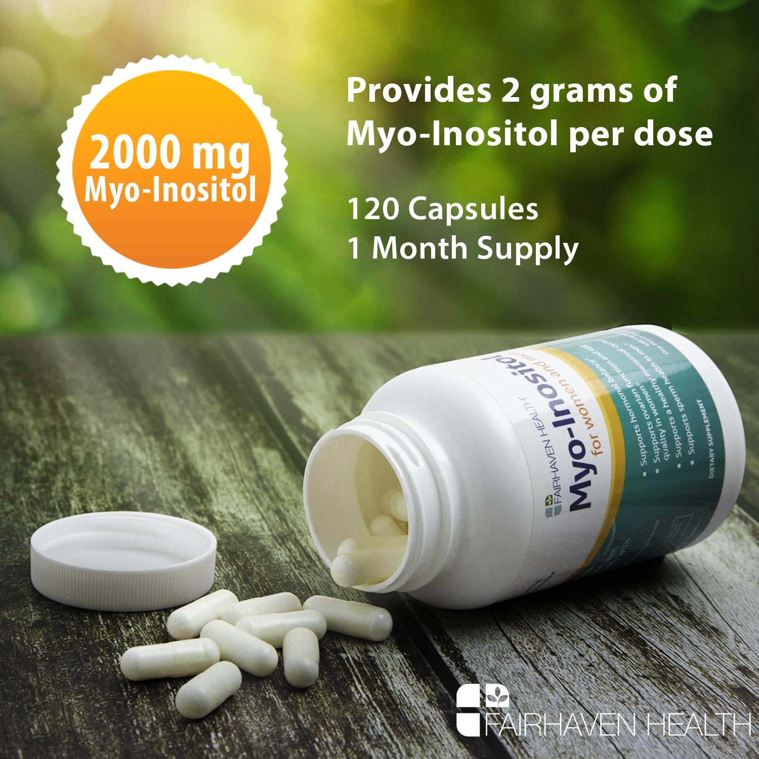 Fairhaven Health Myo-Inositol Supplement 2000mg | Male and Female Fertility Supplement Fairhaven Health buy supplements canada