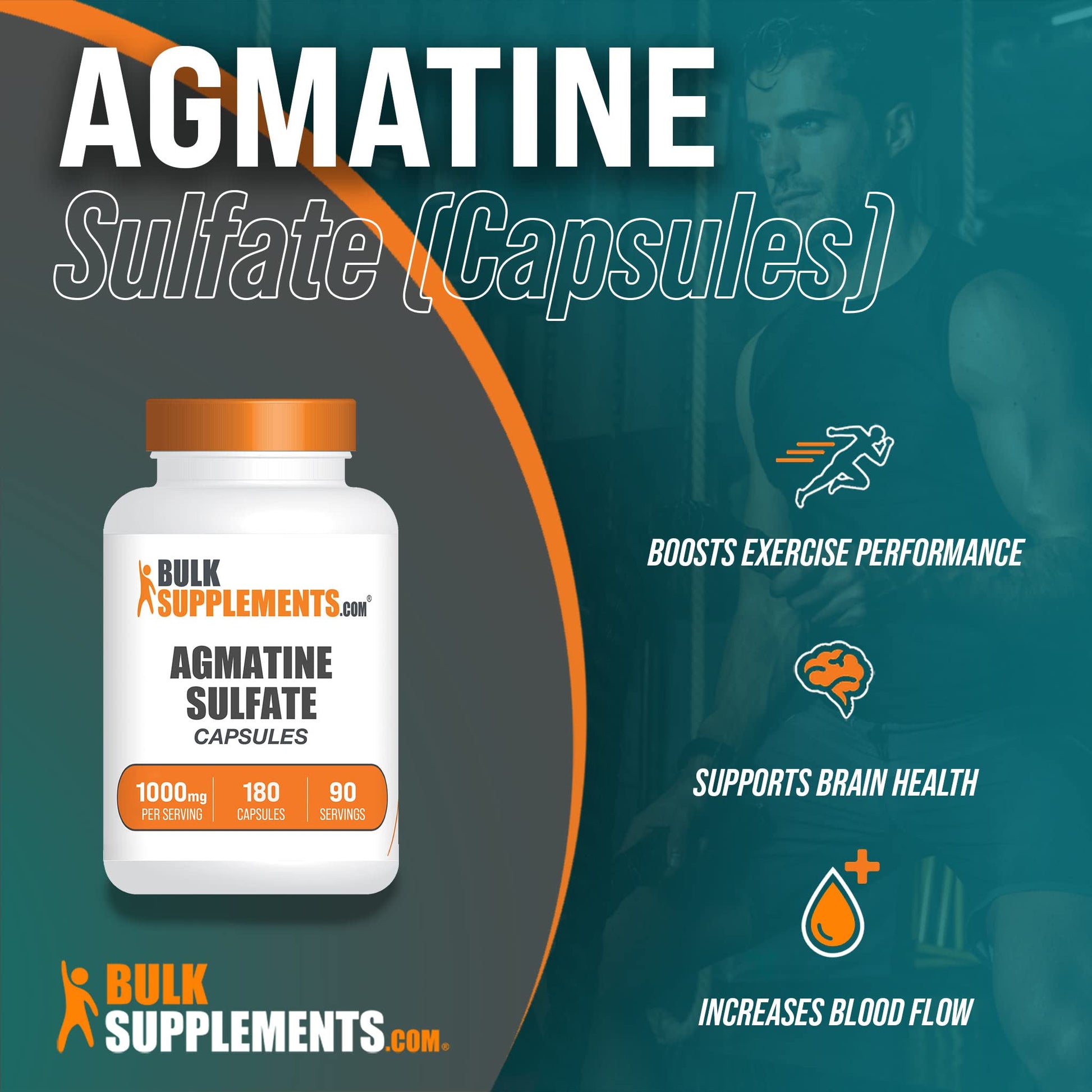 BULKSUPPLEMENTS.COM Agmatine Sulfate Capsules - Supplement for Nitric Oxide BULKSUPPLEMENTS.COM buy supplements canada